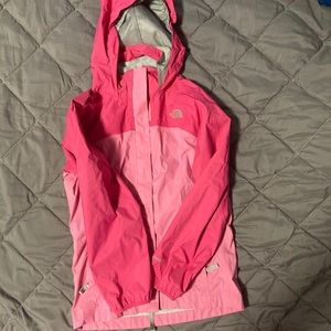 Pink girl north face